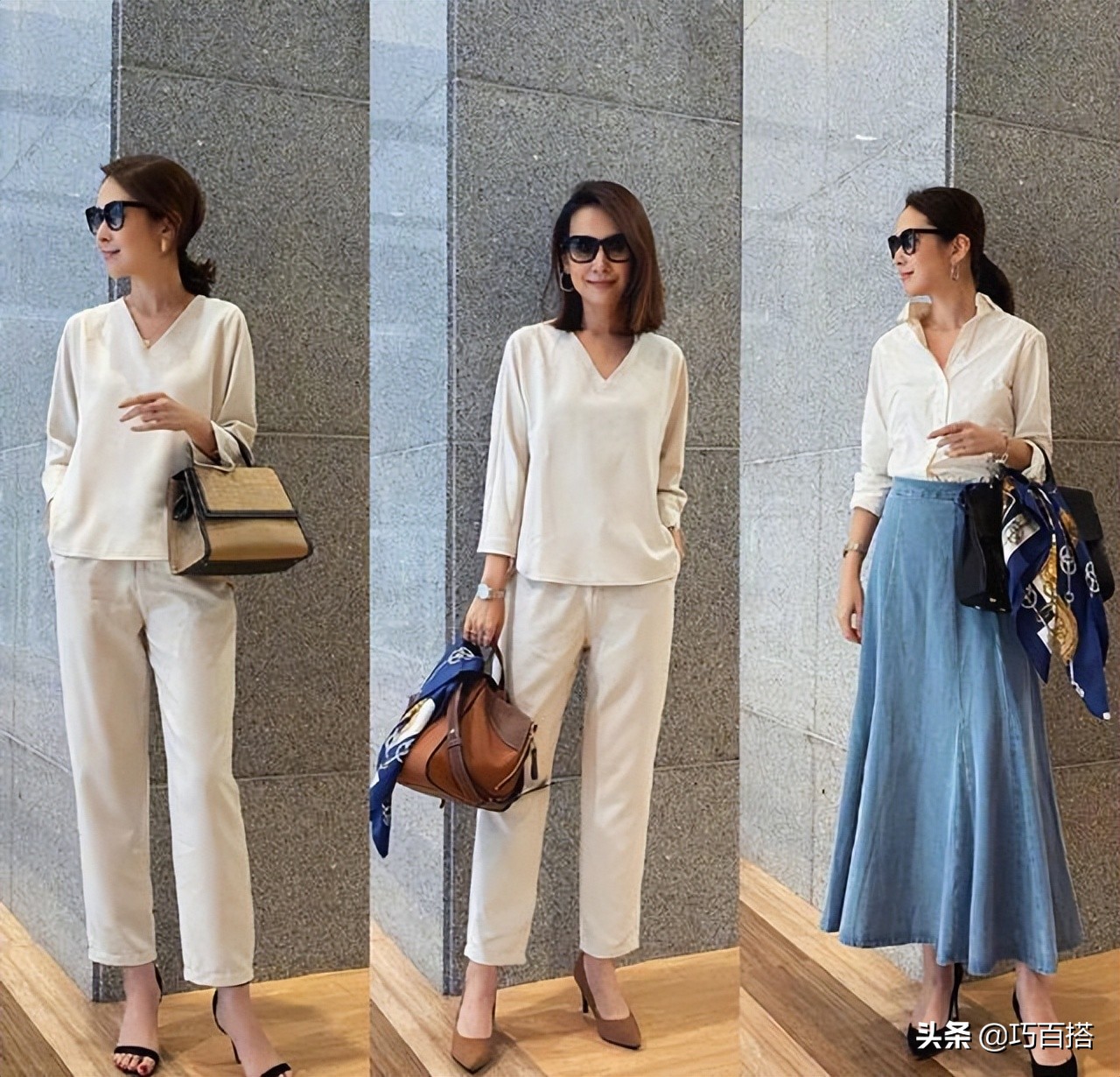 40多岁的女人穿衣尽量别太花哨,中年女性怎么穿衣服才好看