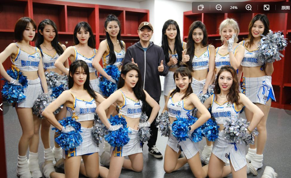 宋小粤和黄逸辉,cba啦啦队黄逸辉vs宋小粤