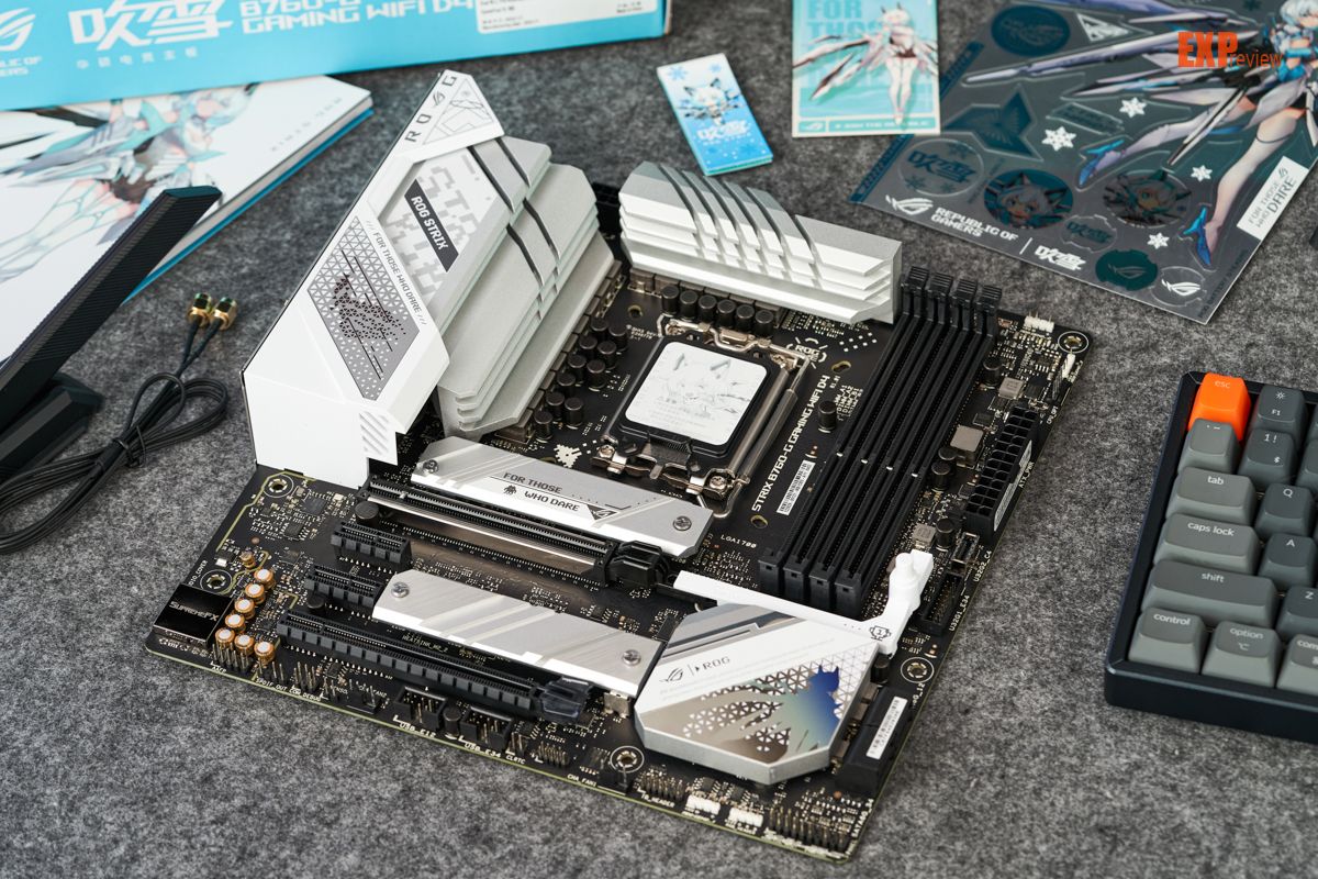 ROGSTRIXB760-GGAMINGWIFID4吹雪主板评测：高颜值且亲民的小吹雪