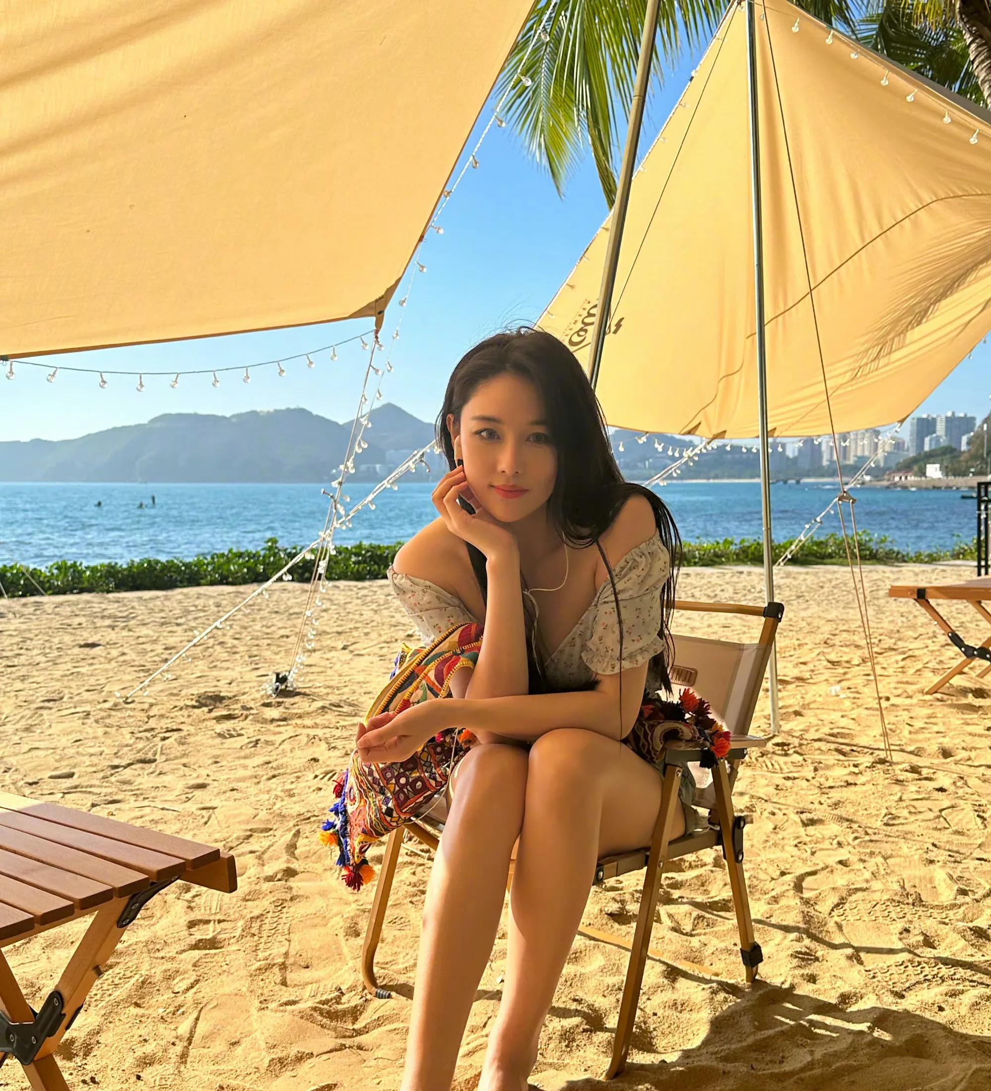 张馨予被称为是最美军嫂,军嫂张馨予全身照曝光