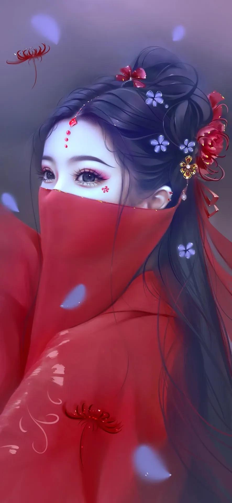 唯美动漫手绘壁纸,壁纸大全唯美手绘女生