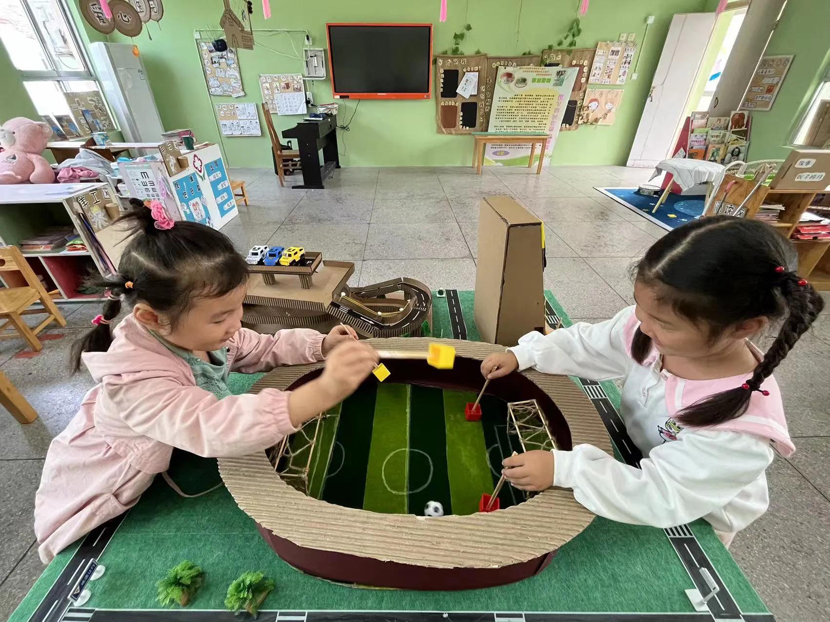 平乡县幼儿园自制玩教具,安宜镇沿河幼儿园