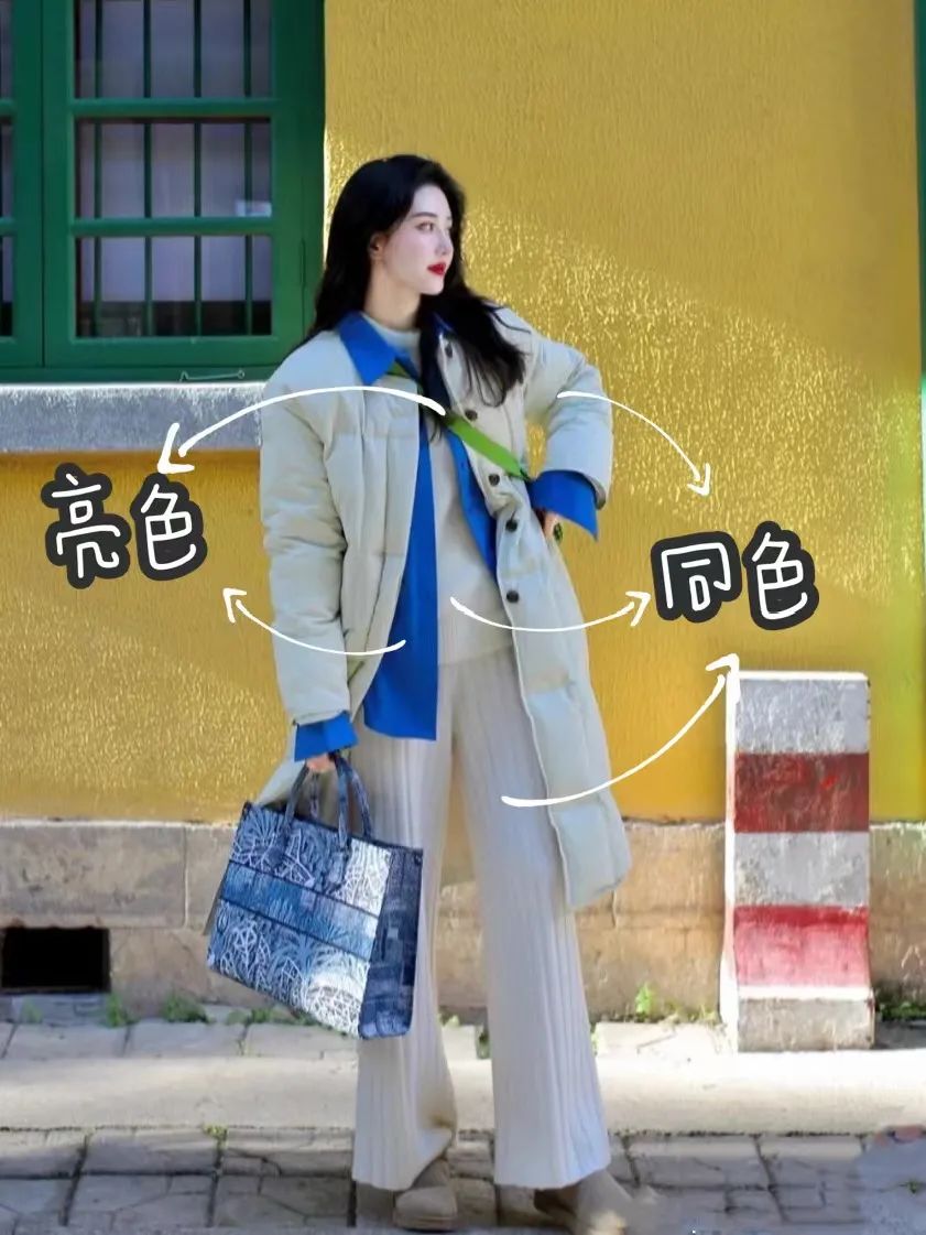 显瘦垂感阔腿慵懒风裤,阔腿裤垂坠感显腿细牛仔裤