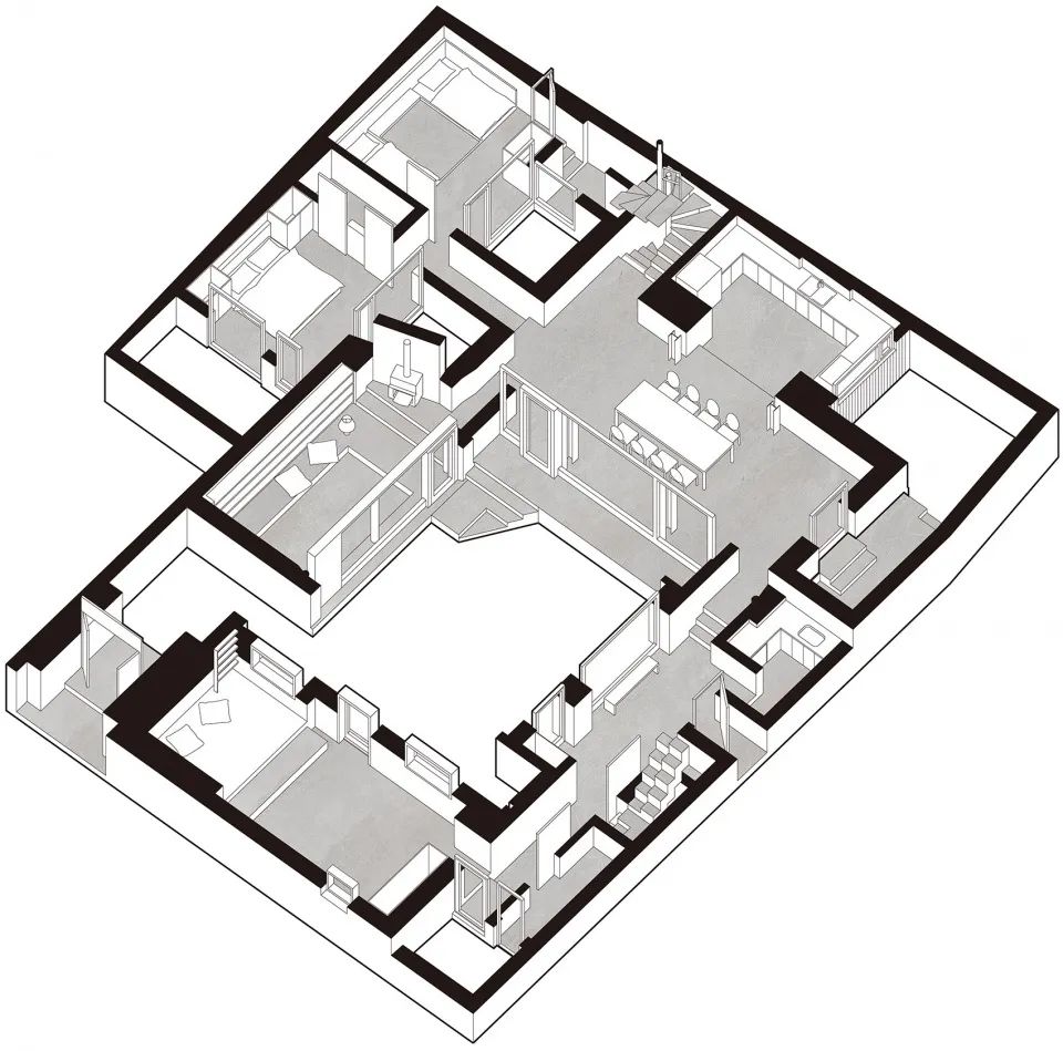 村小宅中式设计,舒服的家宅设计