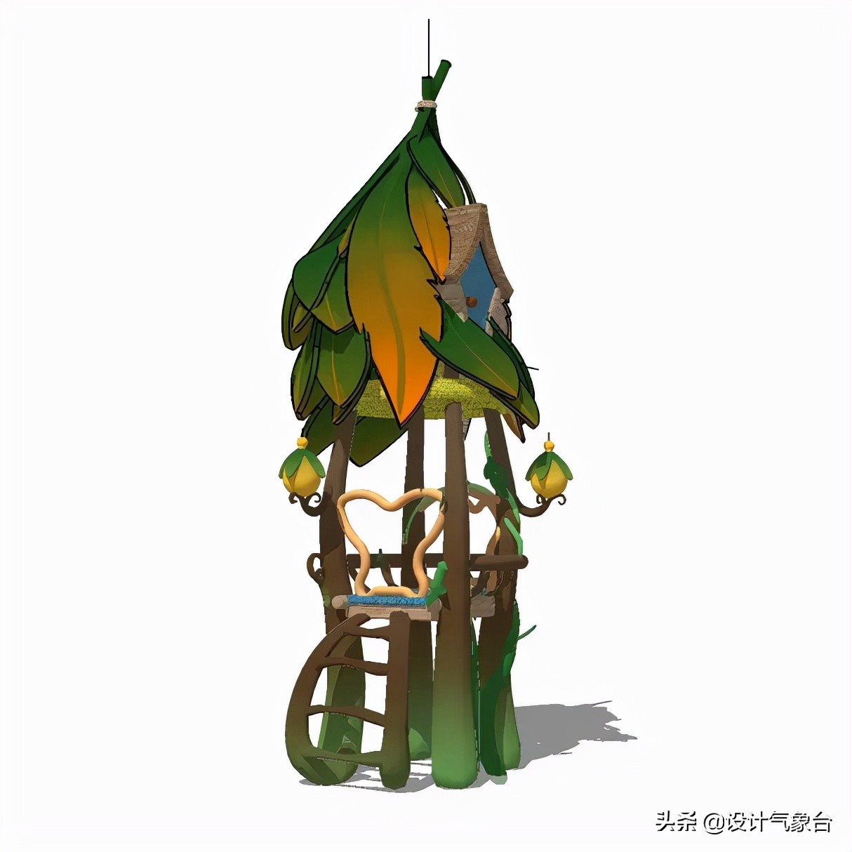 滑梯儿童房间小空间设计,室内儿童游乐场如何设计