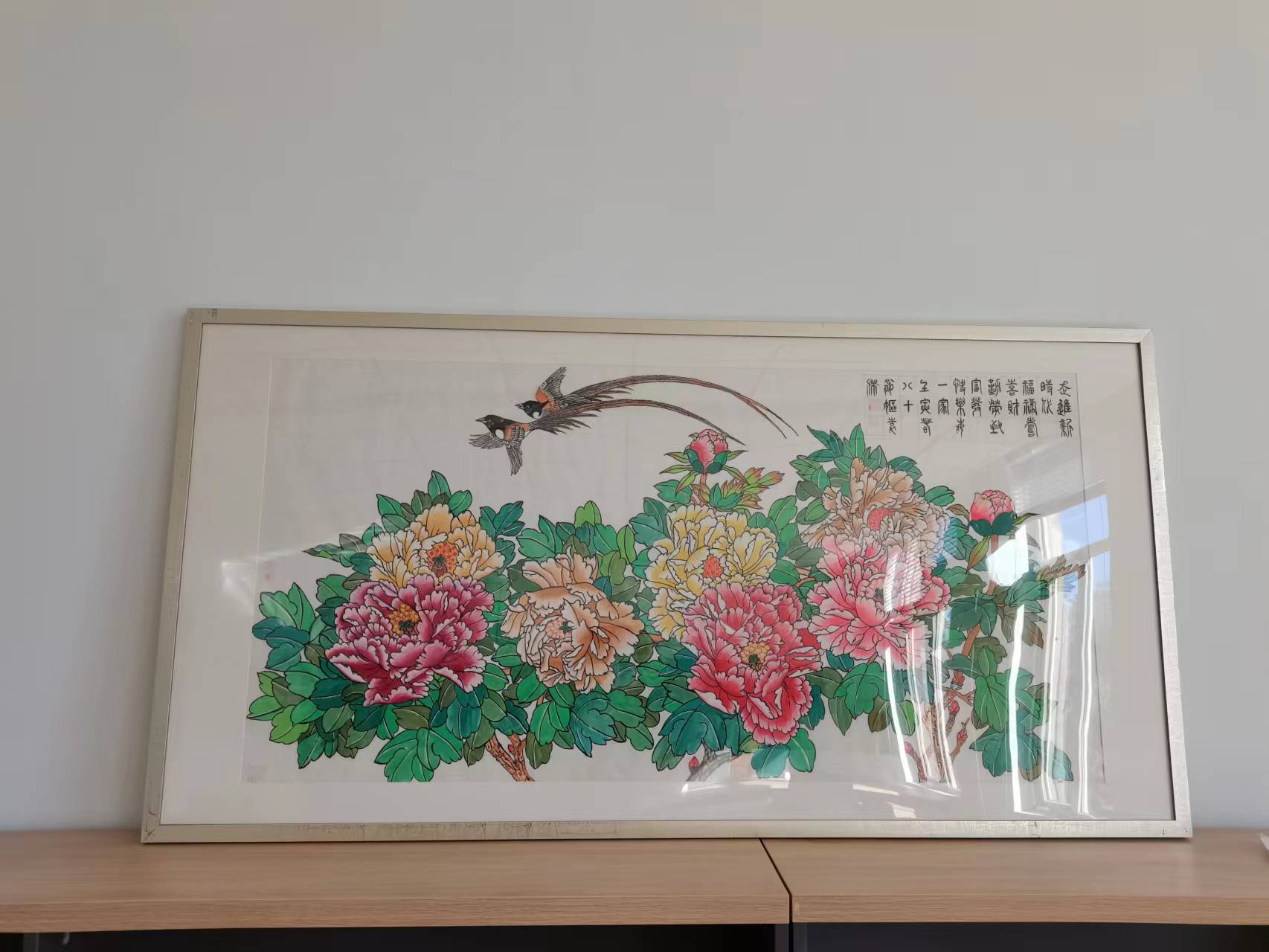 “优秀书画名品再次走进企业”---北京星箭长空测控技术有限公司