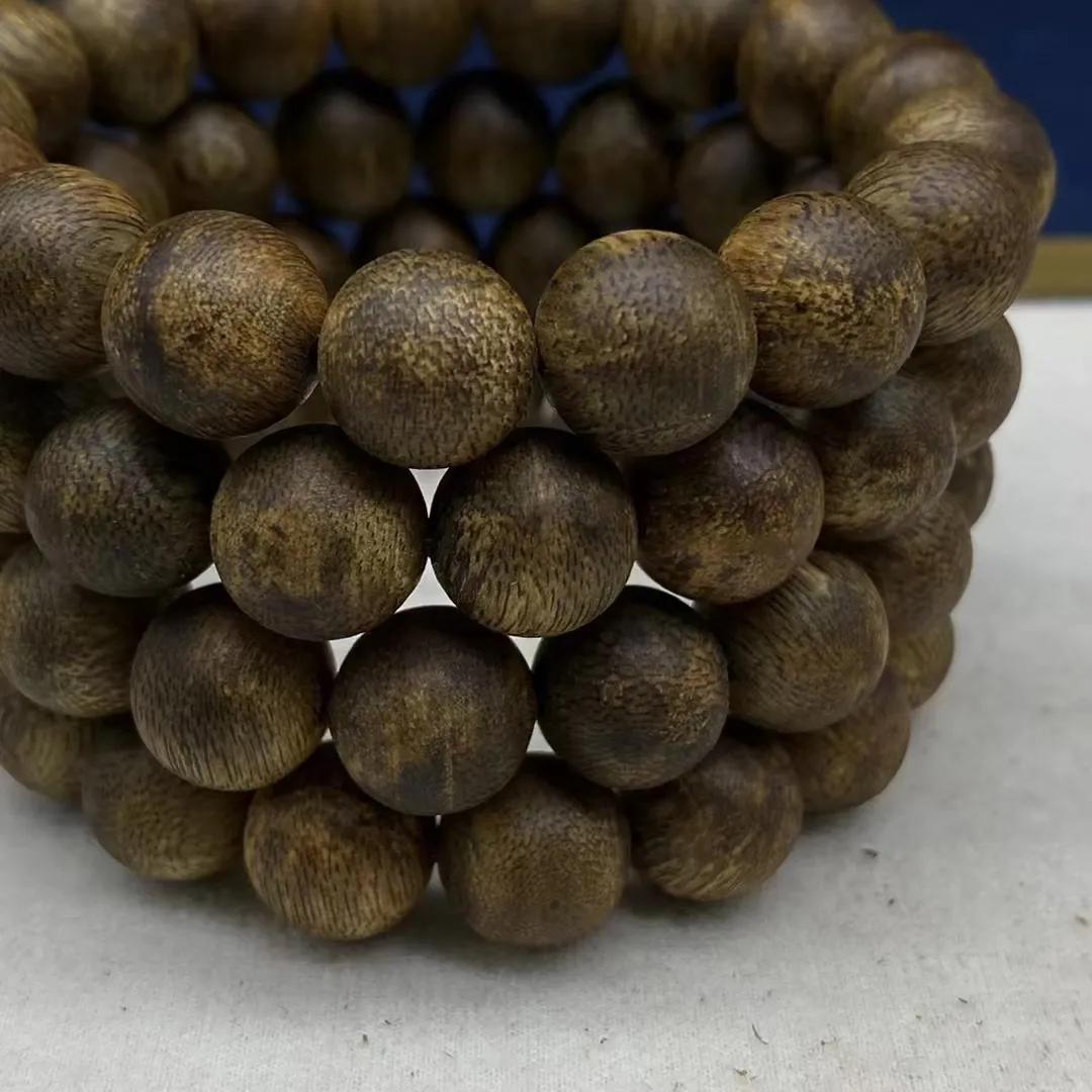 沉香木手串diy好看,盘好的沉香木手串是啥效果