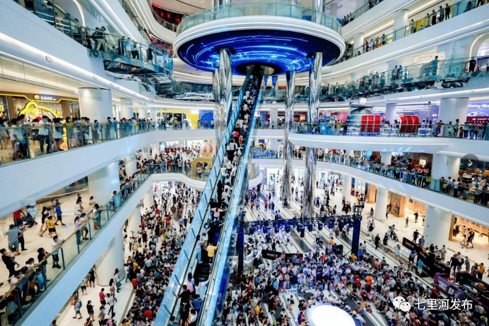 万达茂中心开业,七里河万达茂