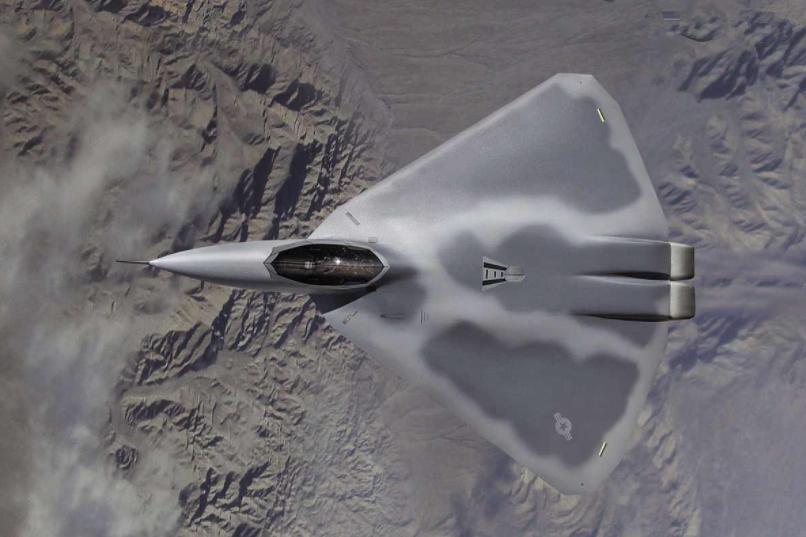 F-22早期的四个变体，每种都很前卫！X-44的设计与六代机极为相似