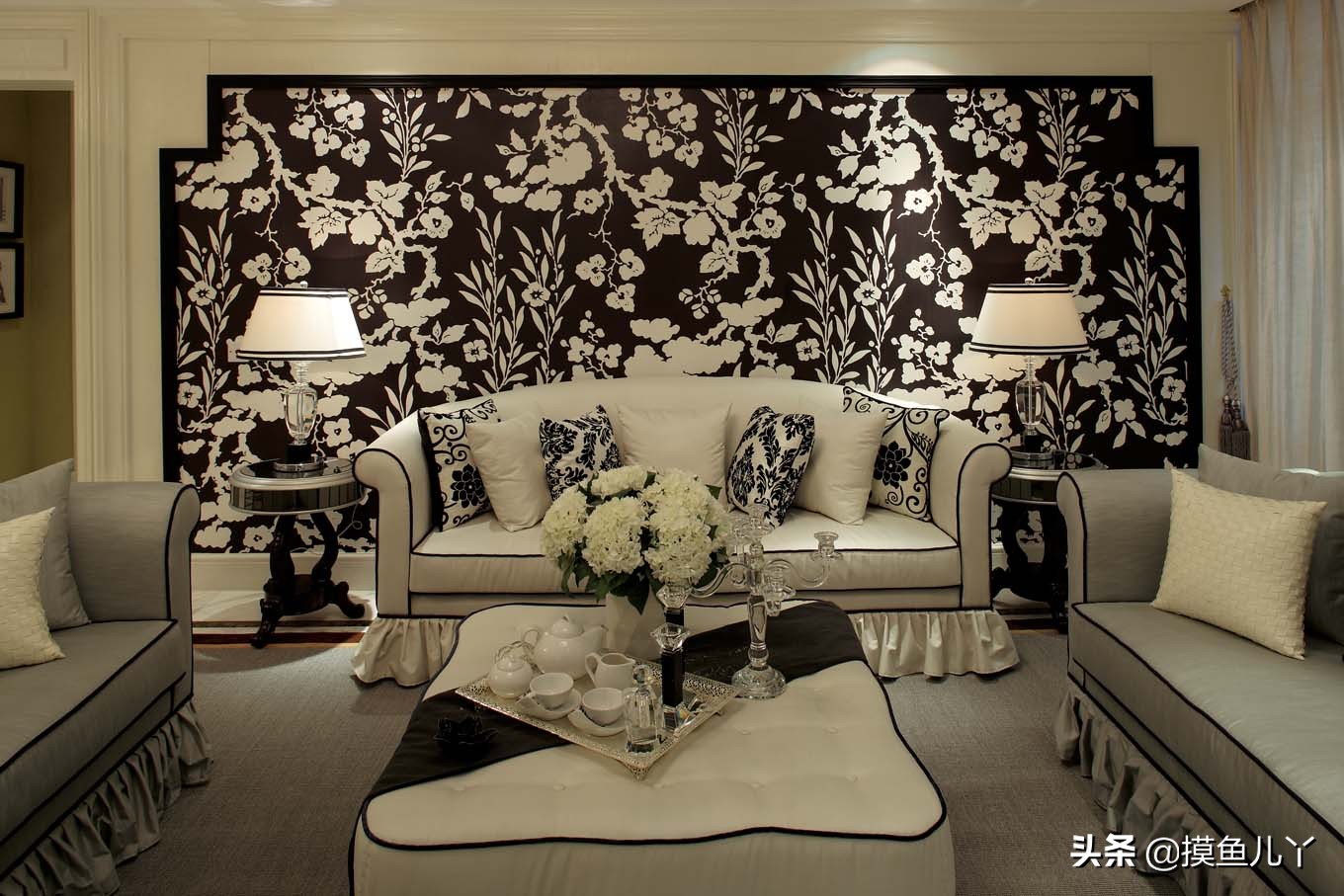 西安鸿基紫韵300平米装修,新古典主义风格的特点