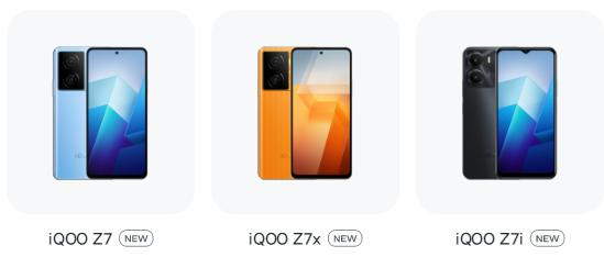 iqooz7和iqoo7有什么区别,iqooz7与iqooz7x有什么不一样的