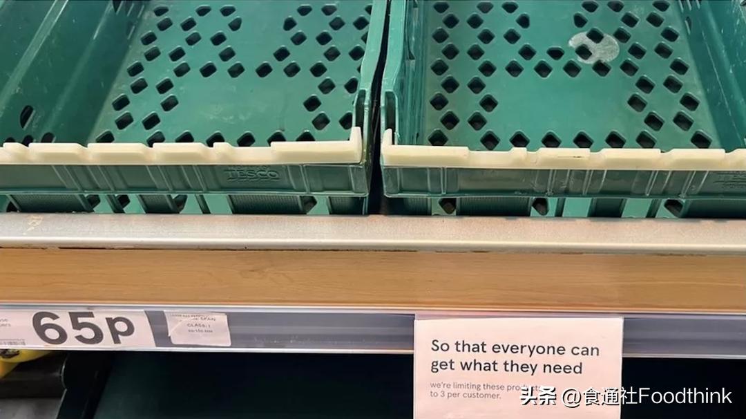 英国蔬菜水果短缺,英国遭遇果蔬短缺