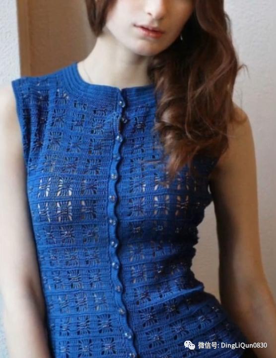 针织钩花外套开衫,钩针开衫外套最新款式图片