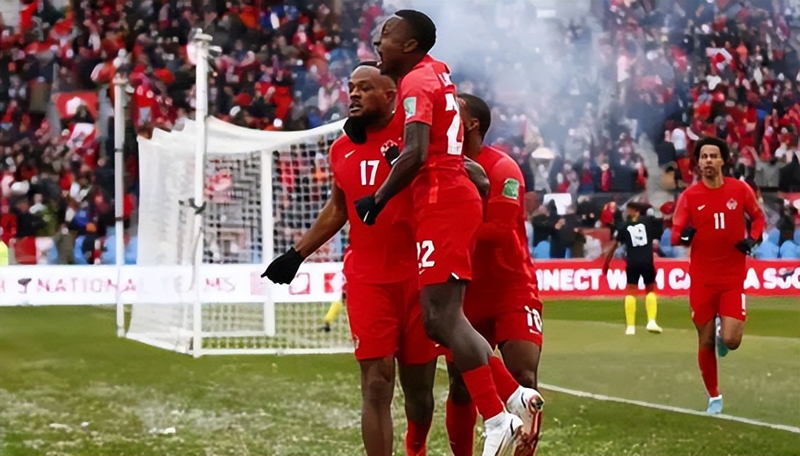 北美世预赛三阶段加拿大对牙买加,时隔28年再进世界杯4强