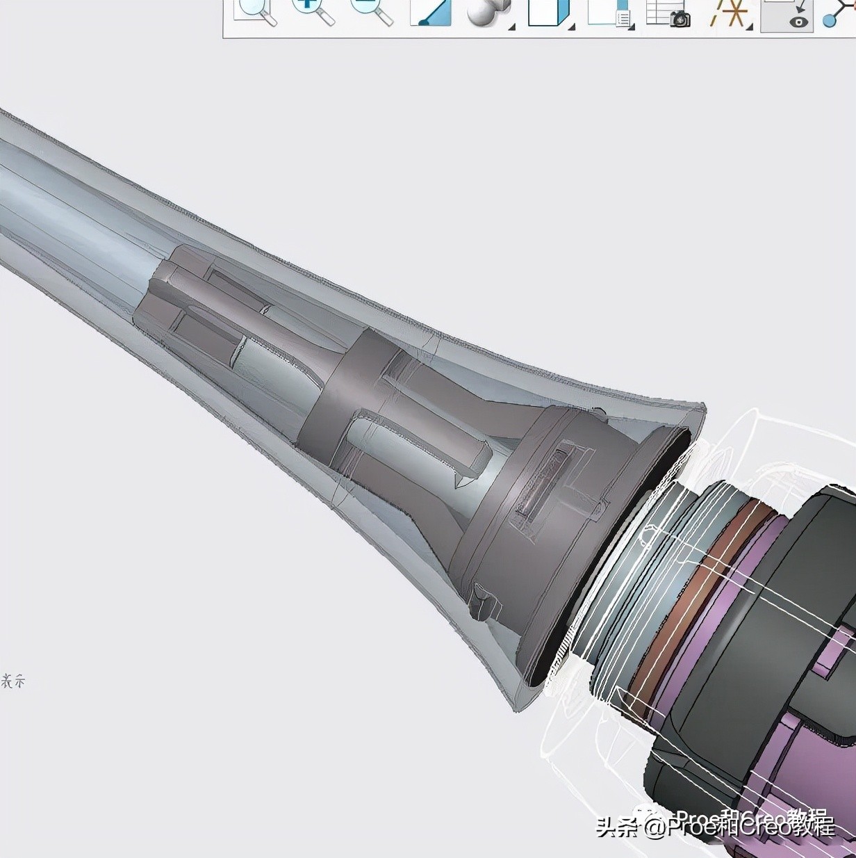 鐢靛姩鐗欏埛creo鏁欑▼,creo鐢靛姩鐗欏埛浜у搧缁撴瀯璁捐
