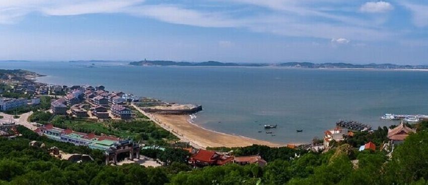 景色迷人的东方夏威夷,碧海蓝天美丽的东方夏威夷