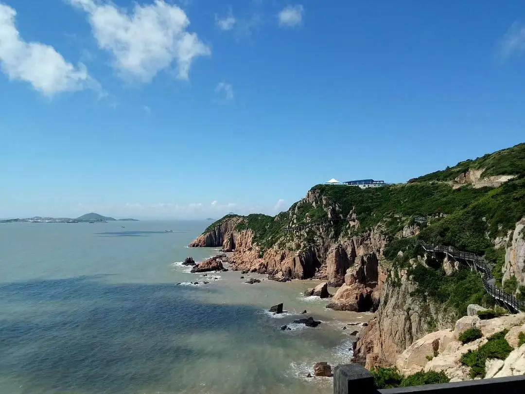 舟山群岛的嵊泗列岛,舟山海上仙山