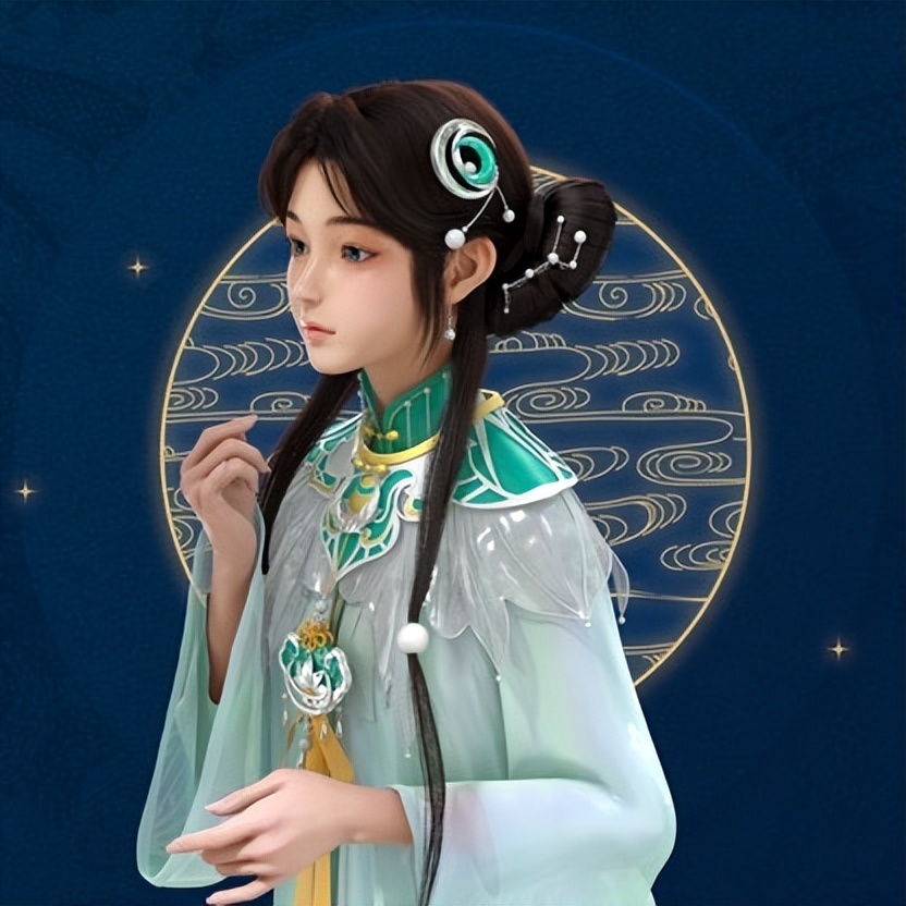 数藏中国推出虚拟人月小星，布局元宇宙再进一步