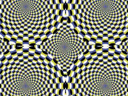 眼花缭乱的科学实验,各种视觉错觉