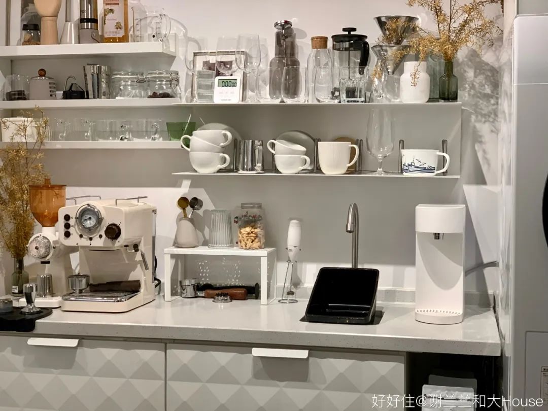 浴室柜吧台设计,小户型做水吧台