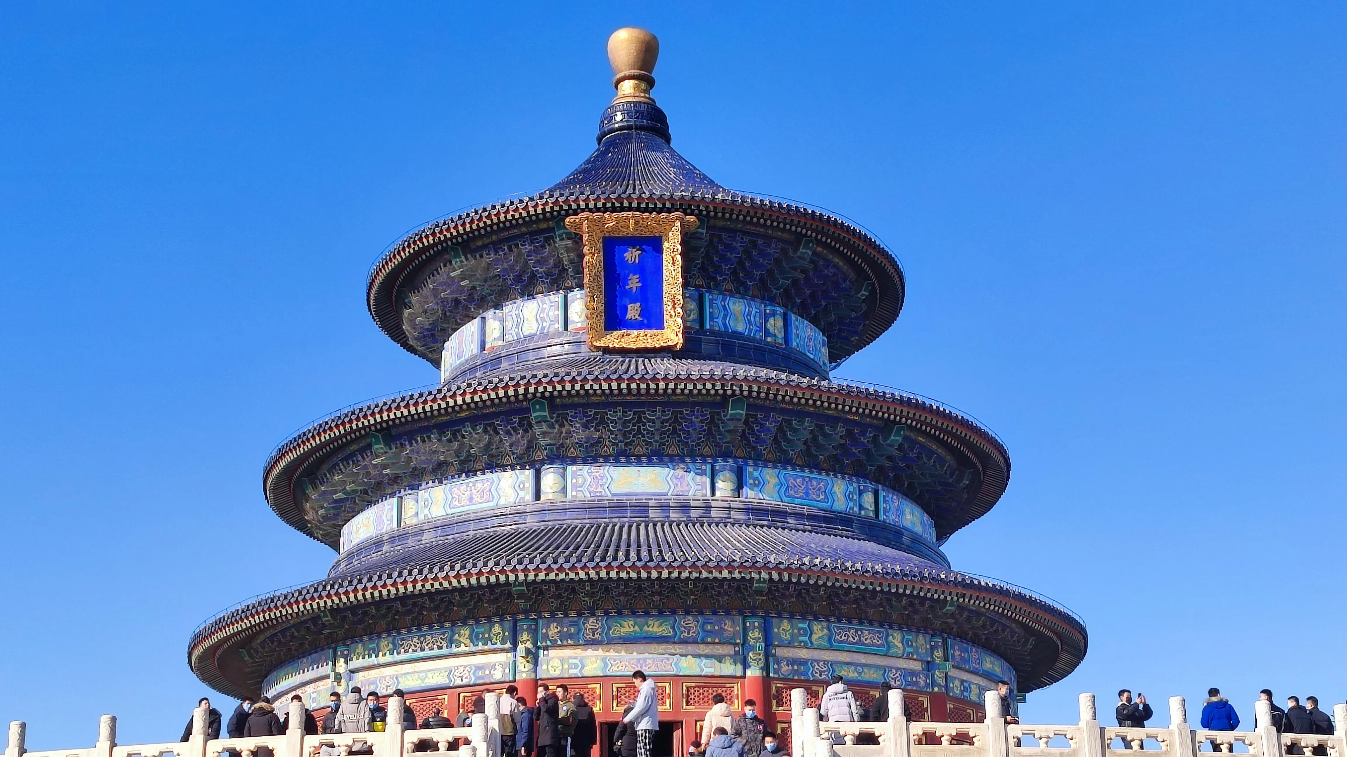 中国现存最大的古代祭祀性建筑群,古代祈年殿建造