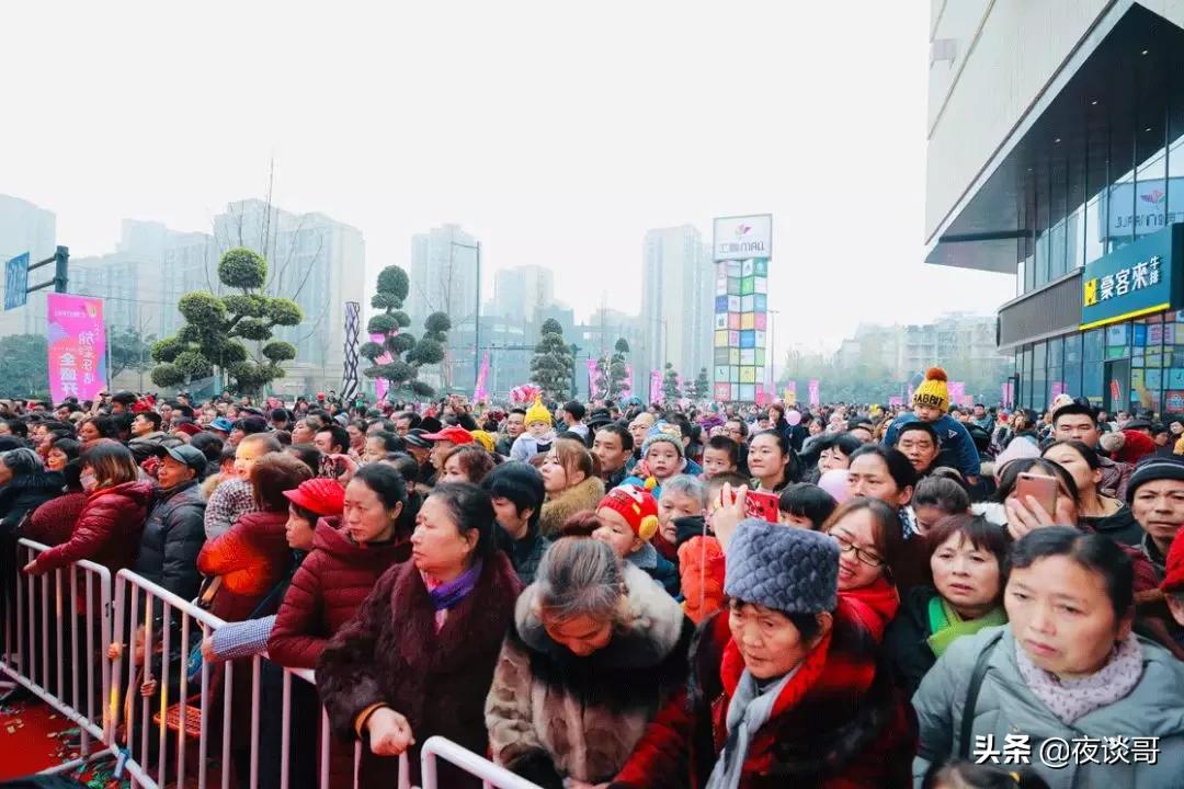 成都大丰龙湖锦宸天街人间烟火,龙湖保利广场大丰