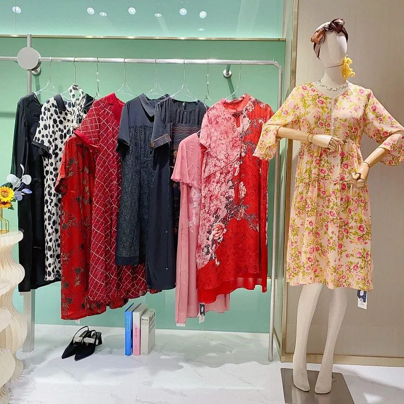 品牌折扣女装长袖羊毛连衣裙,品牌折扣女装连衣裙