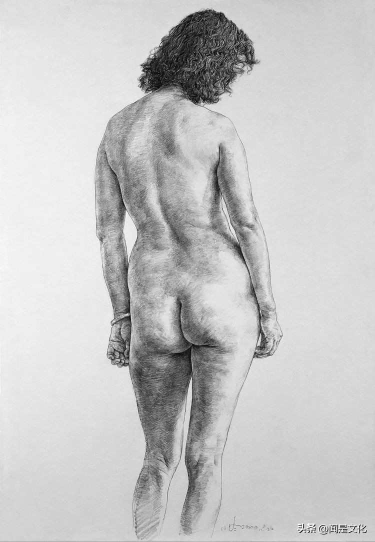 天津美院教授于小冬速写,于小冬美院速写图文