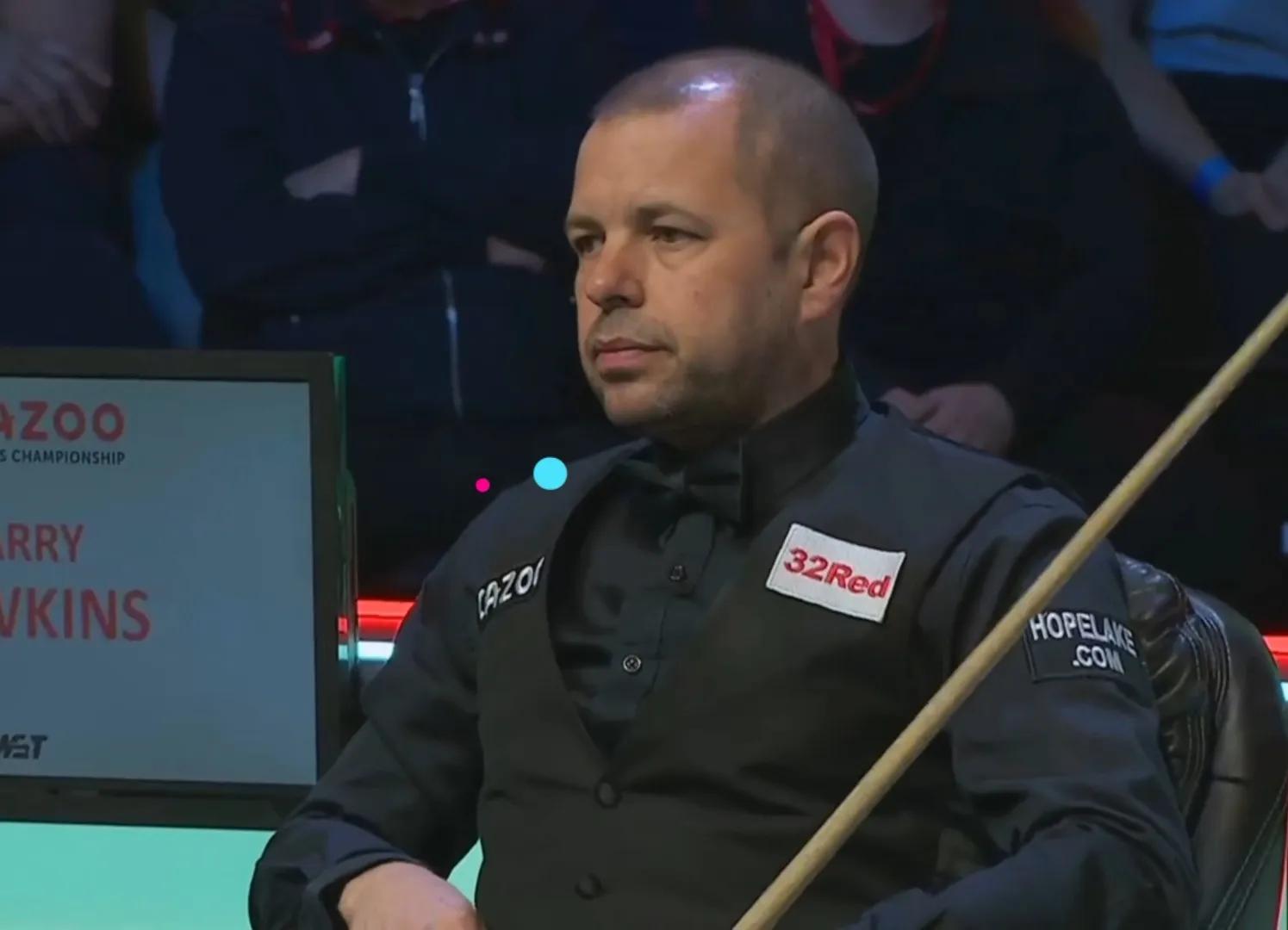 凯伦威尔逊霍金斯架杆,巴里霍金斯对阵凯伦威尔逊