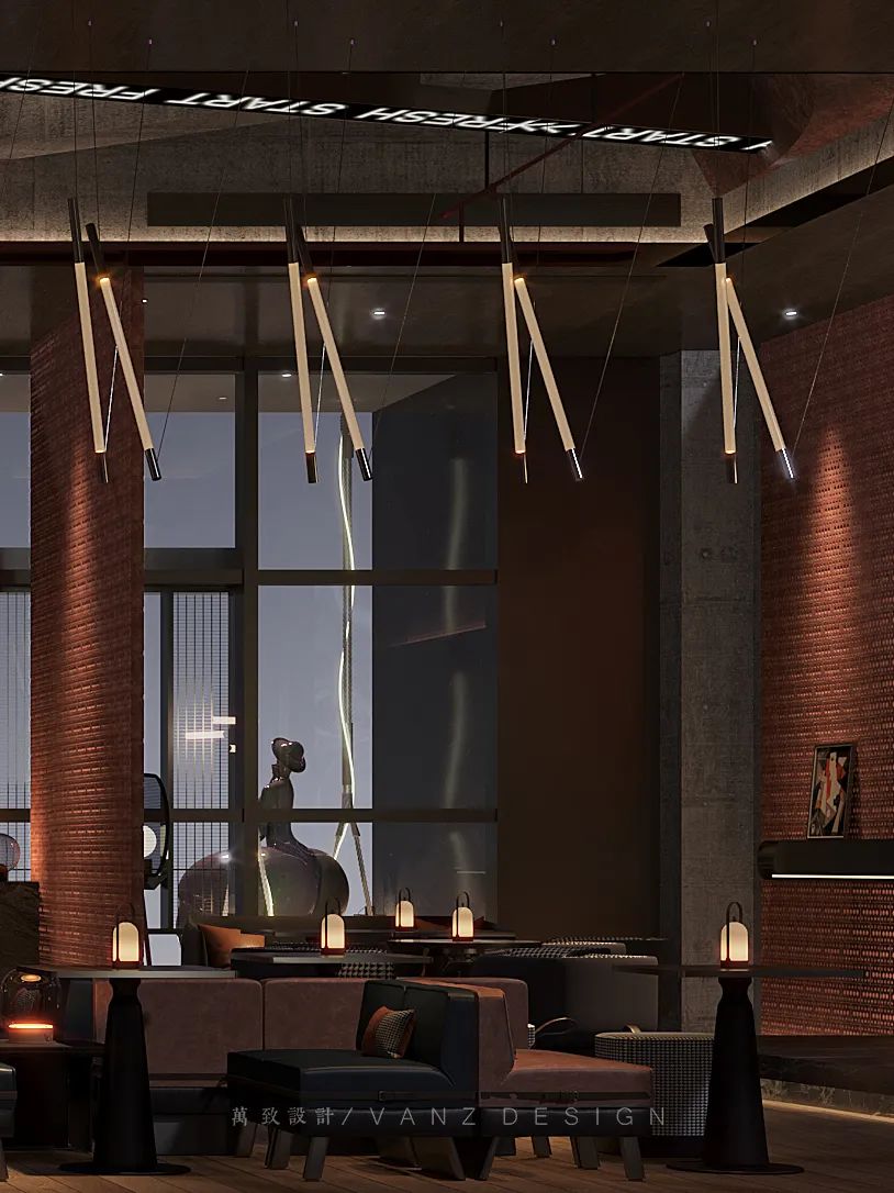 116㎡清吧娱乐餐饮设计-增强空间的体验