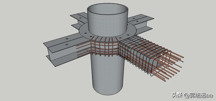 钢、竹、藤在混凝土中作钢筋的比较研究：拉伸和弯曲特性