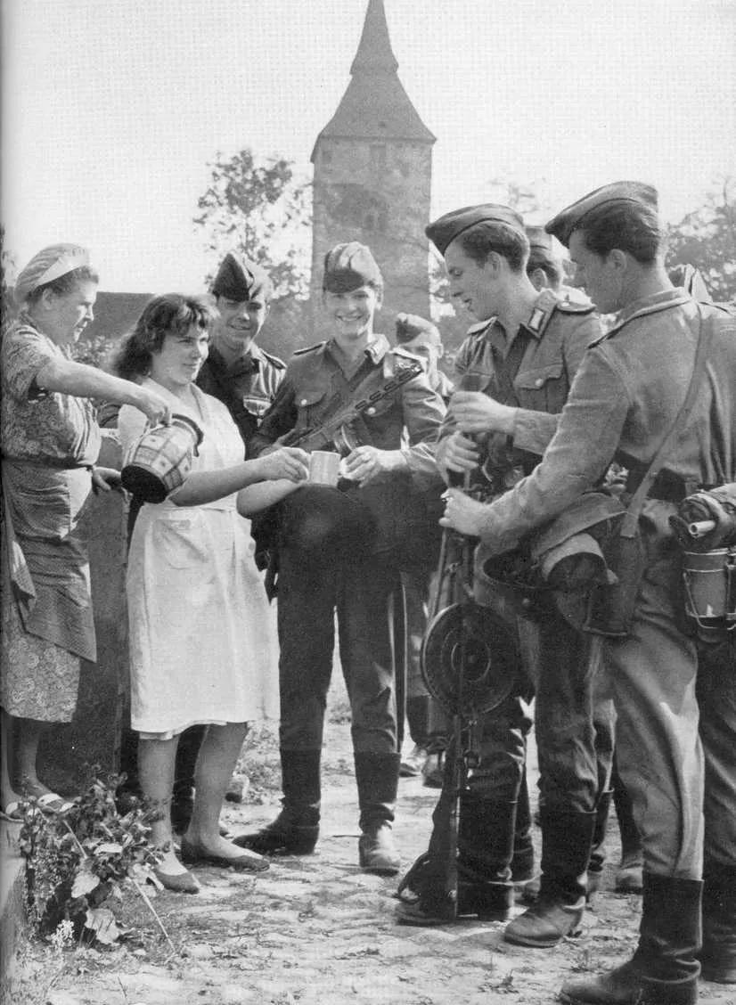 东德人民军真实水平,东德人民军各兵种