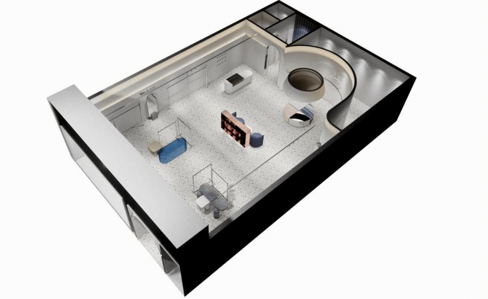 氧气设计xZECHIN女装店｜2022法国双面神GPDPAWARD设计大奖