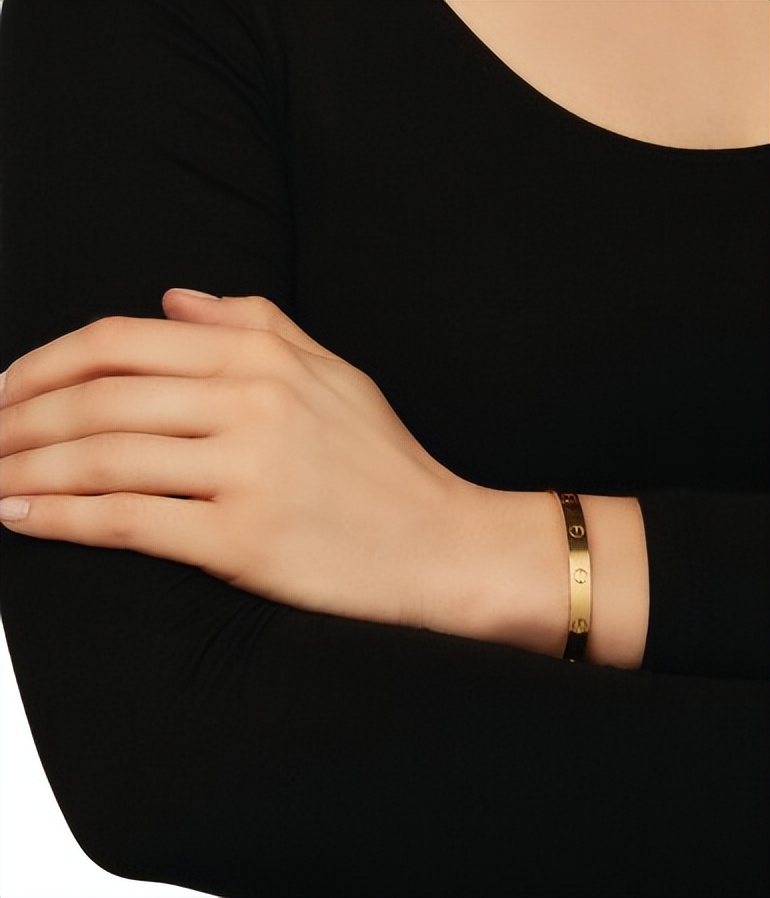 卡地亚黄金手镯螺丝款,卡地亚经典螺丝手镯