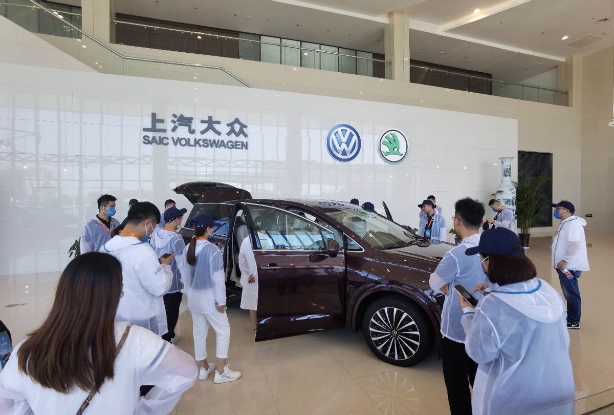 上汽大众宁波一期生产基地,上汽大众宁波工厂参观感受