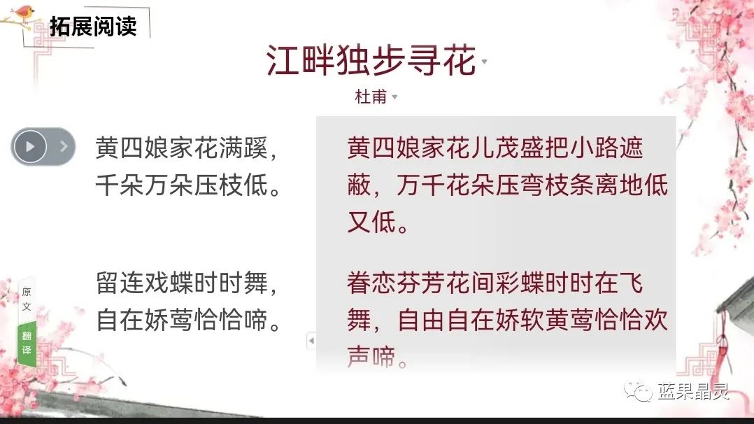 四下语文:第2单元课本内容(复习+练习)