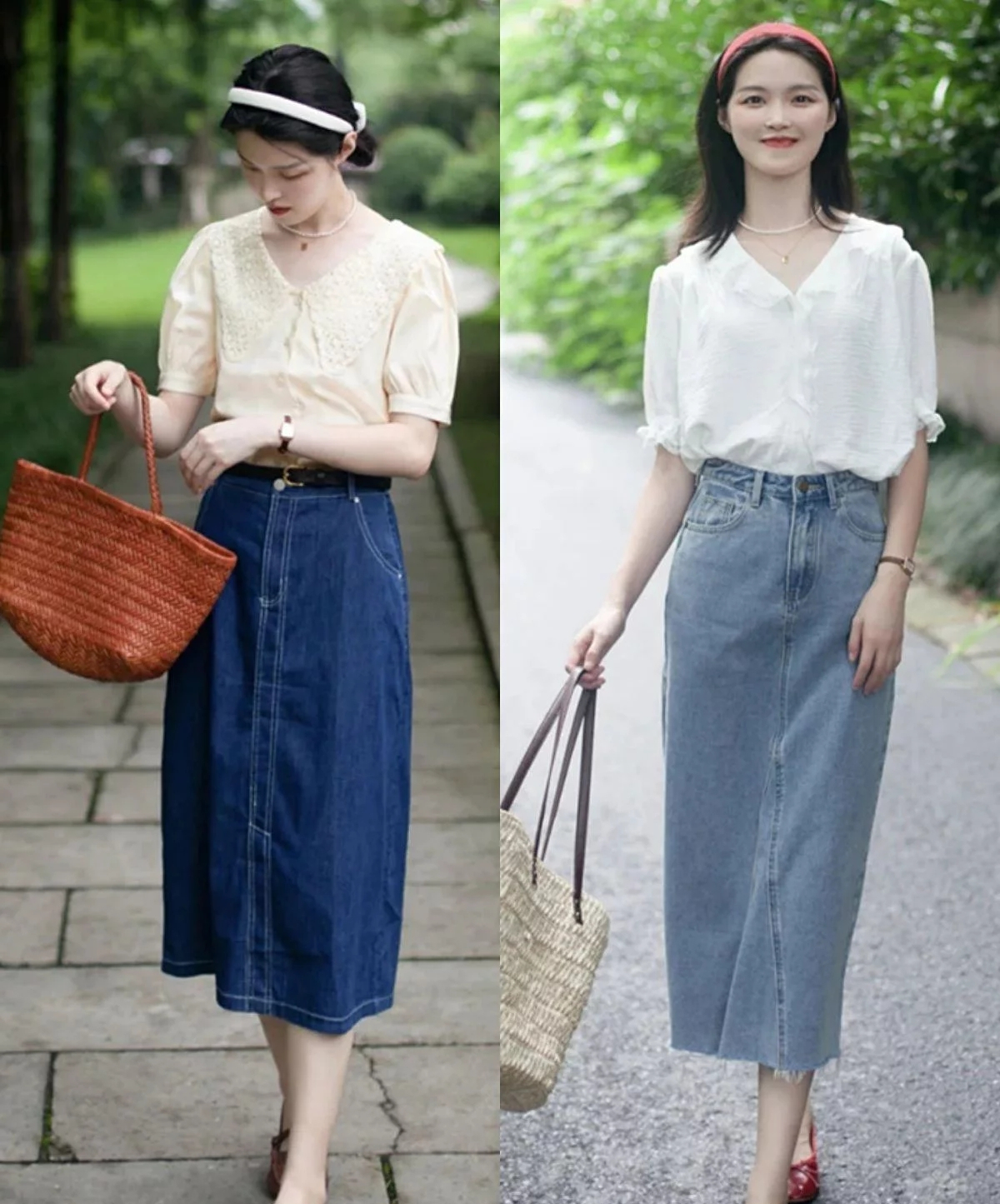 衬衫搭配这4种半身裙高级又减龄,衬衫搭配半身裙淑女又不失潮流