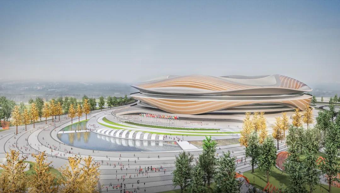 山东首座专业足球场首秀,山东首个6万座足球场新进展