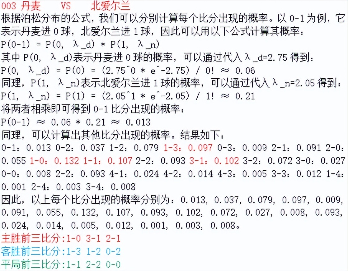 泊松指数是最正确的足彩预测技术,怎么用泊松分布预测足彩结果