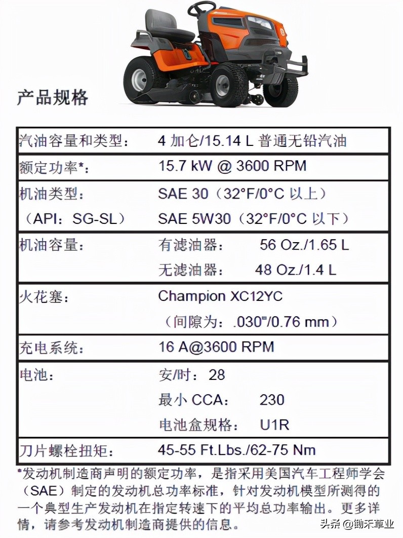 骑乘式产品维护保养