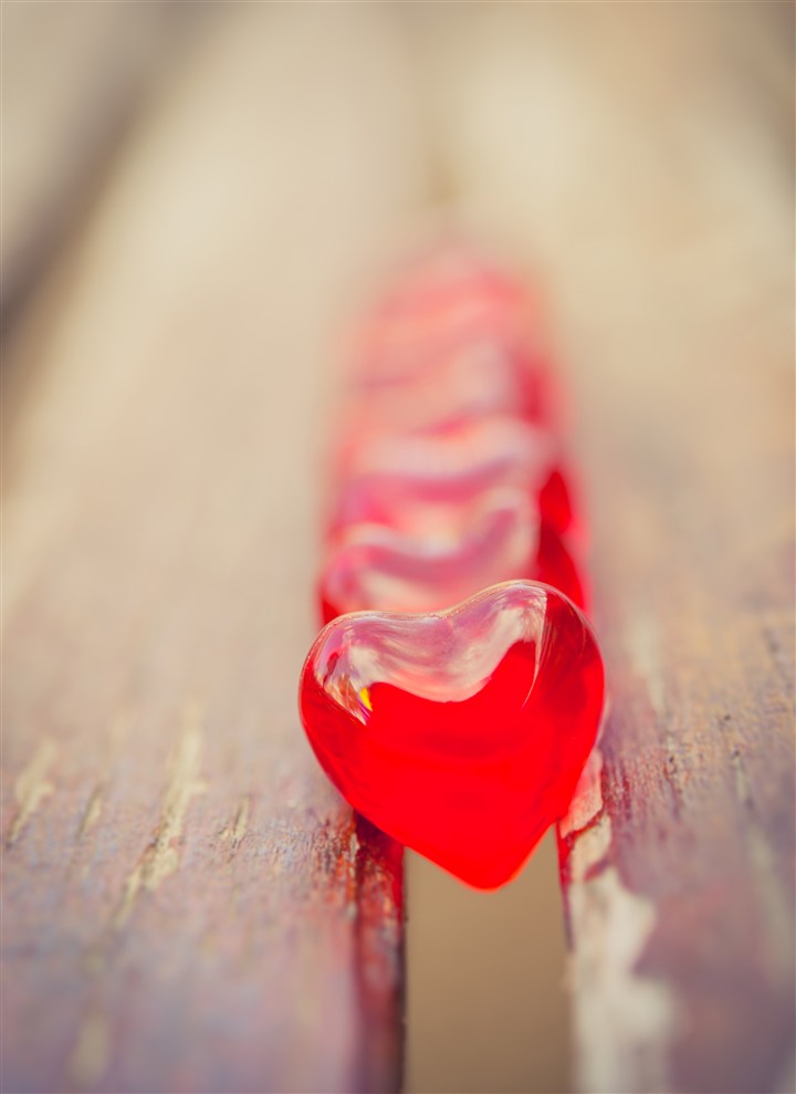 心形满天星壁纸,心形壁纸风景治愈