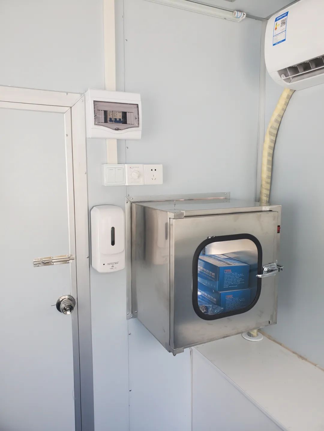 深圳新型智能核酸采样亭,广州移动式核酸采样亭