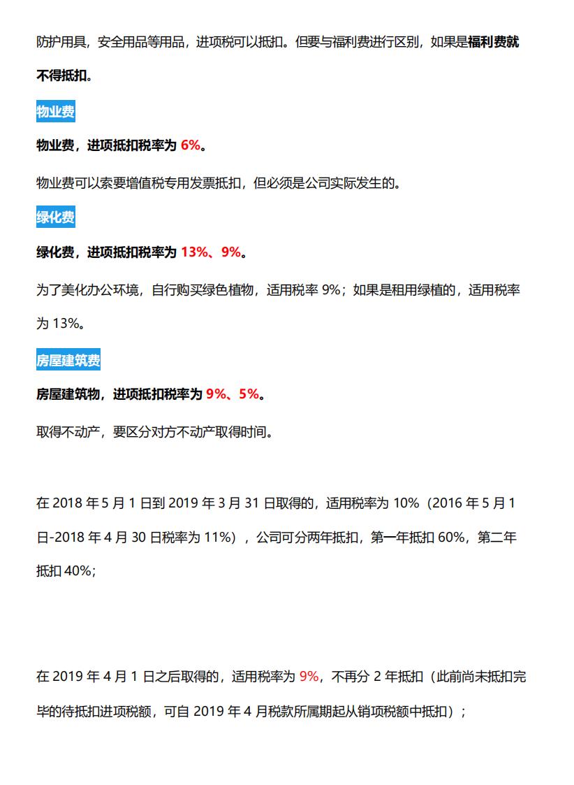 建筑工程增值税抵扣通俗讲解,建筑行业进项税抵扣税率表