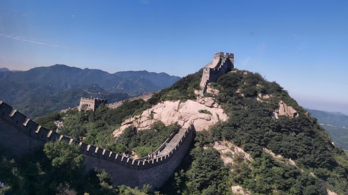 登八达岭长城游记,赞美登八达岭心情