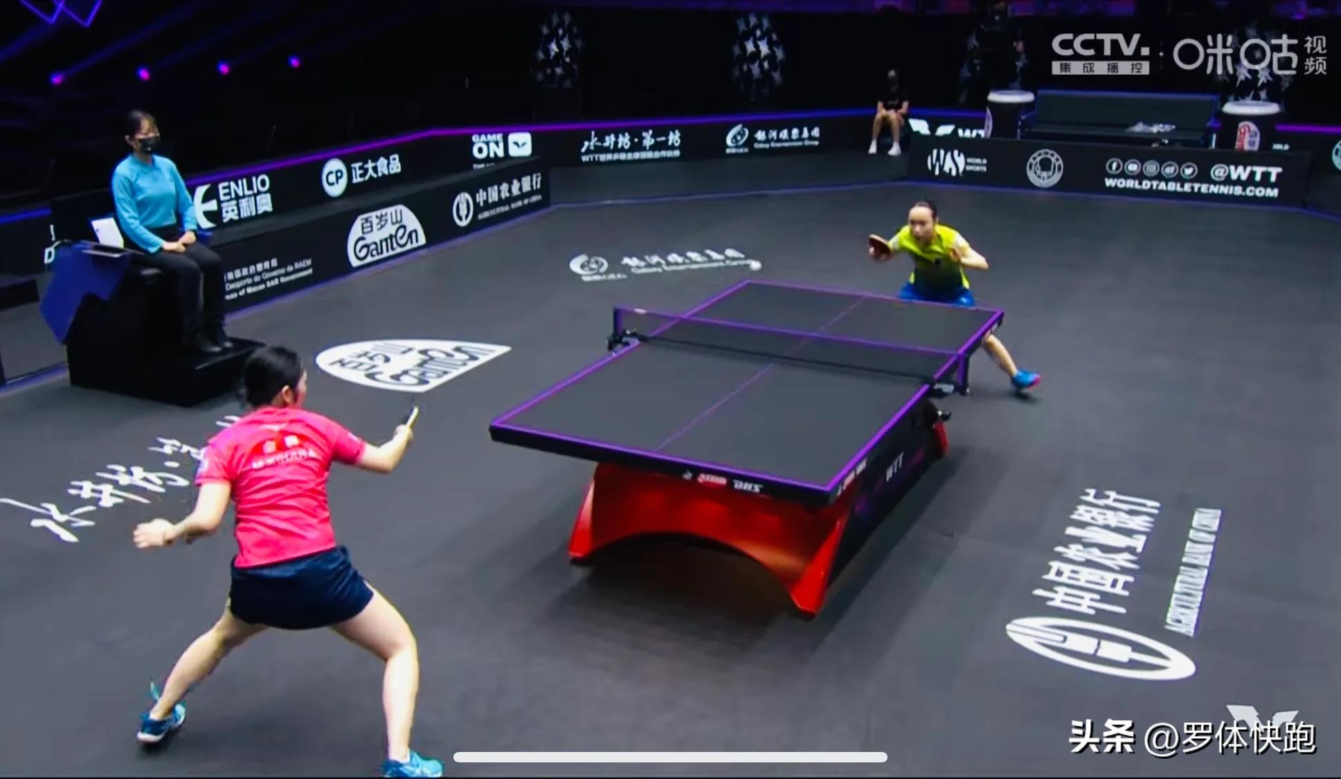 WTT澳门赛女单第一个八强：伊藤美诚3-1木原美悠，下轮再战陈梦