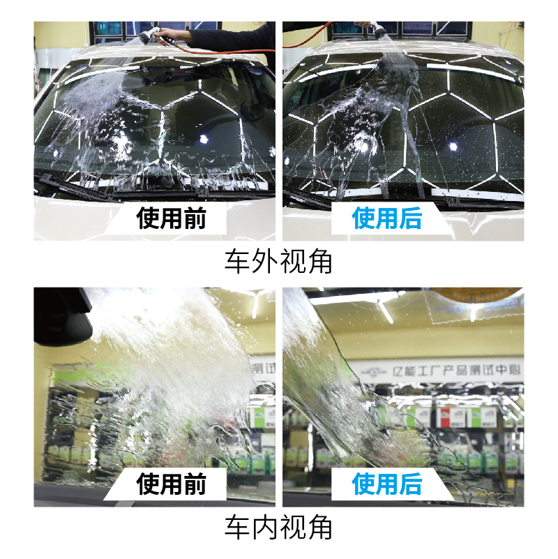 MakeMan美国马克曼告诉您玻璃水的使用方法