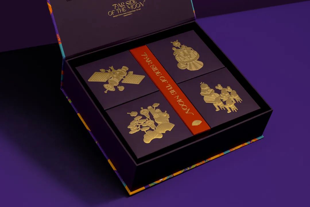 极简国潮风食品包装,国潮风中式糕点包装