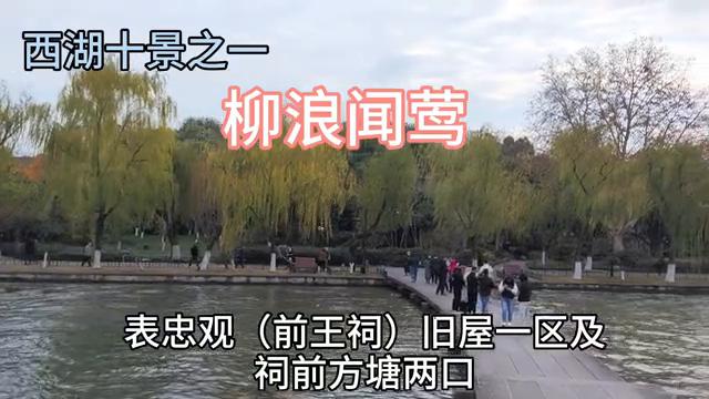 西湖十景柳浪闻莺水墨画,西湖十景之柳浪闻莺有什么意思