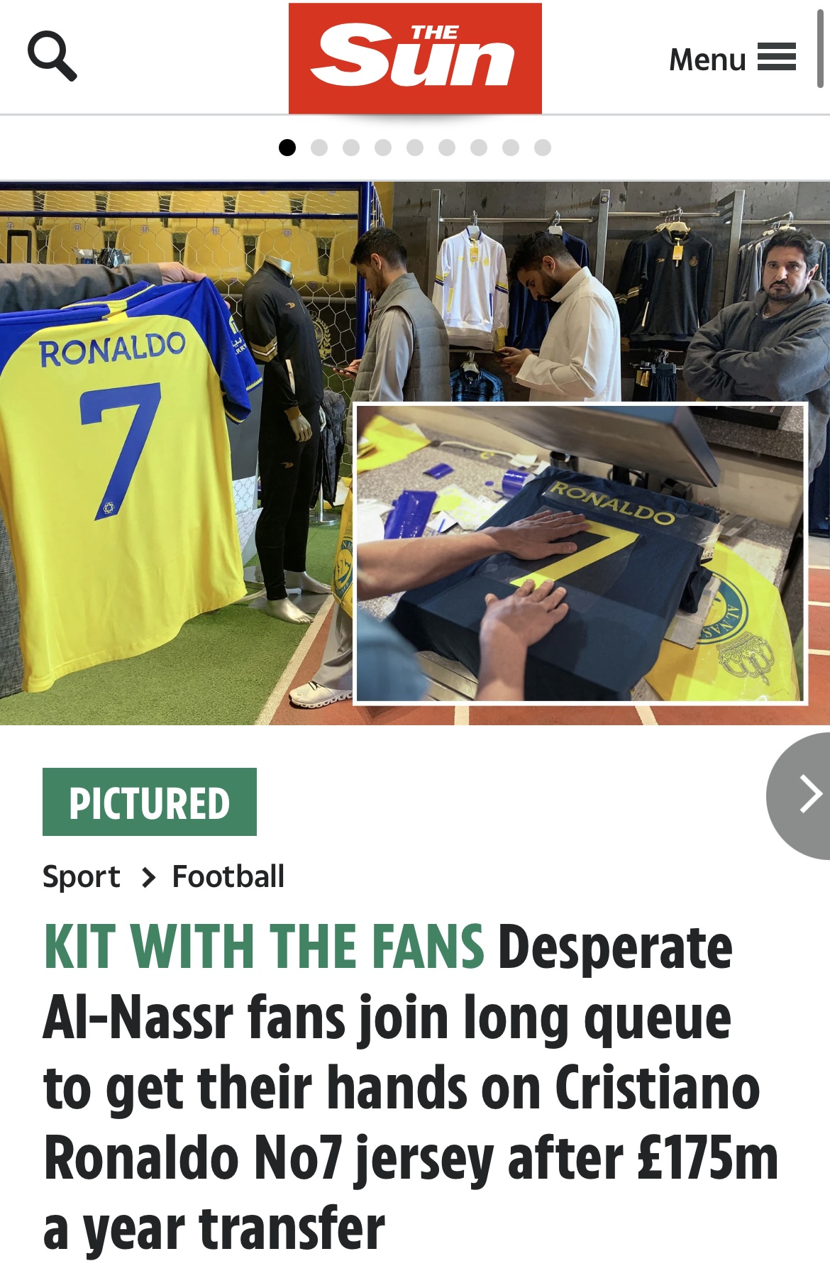 c罗刚加入曼联的年薪,c罗新的俱乐部