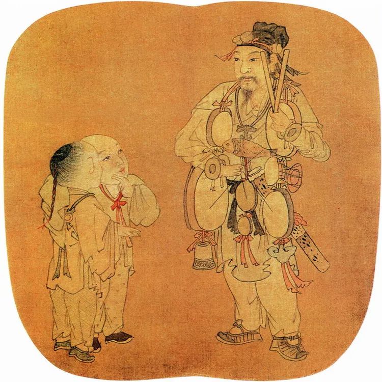 宋朝苏汉臣婴儿图,历史上的婴戏图